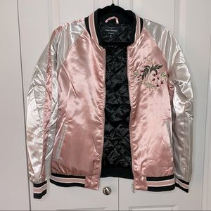 Haute Monde Satin Pink Jacket size M